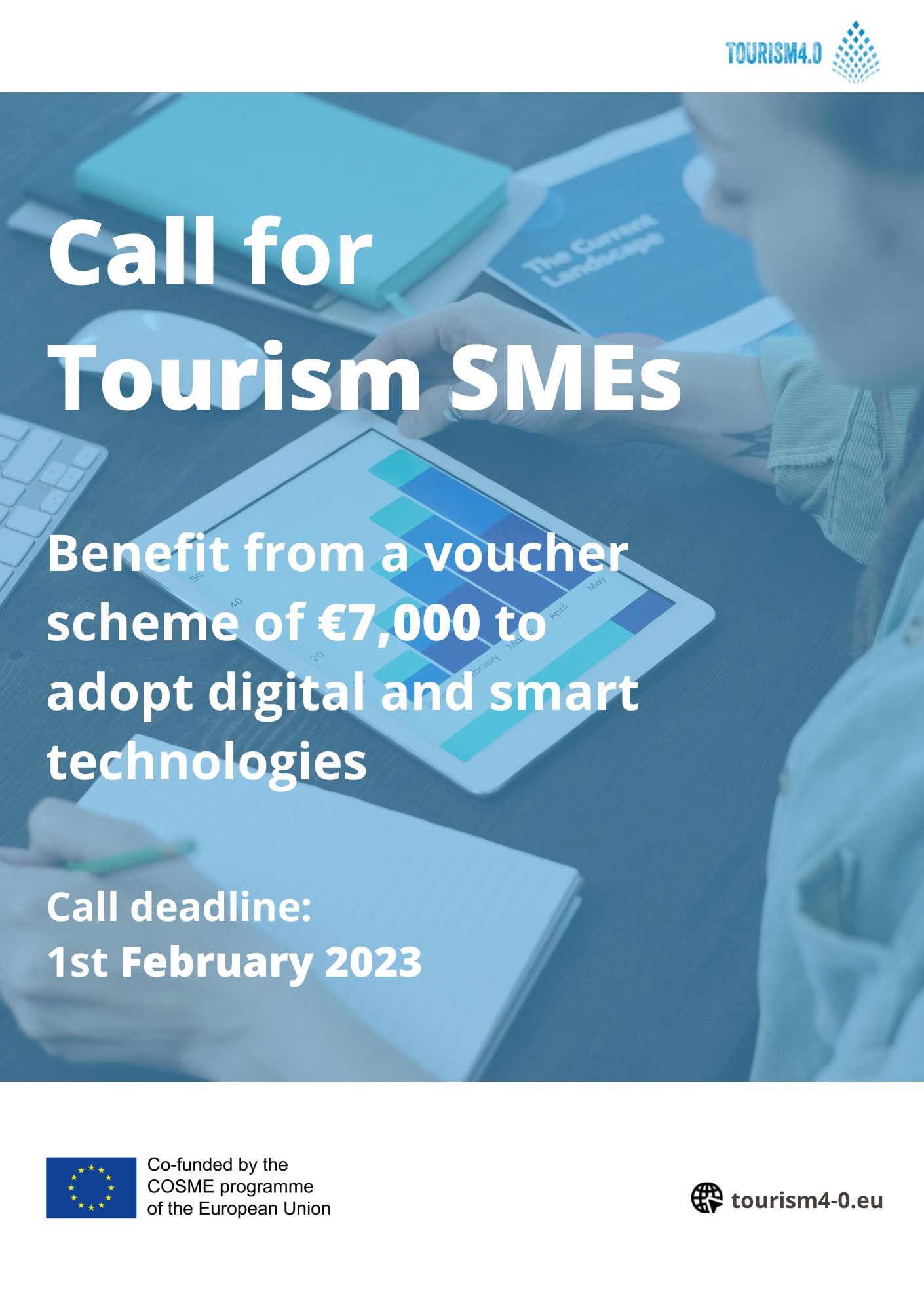 Produžen rok za prijavu na natječaj za poduzetnike u turizmu u okviru EU projekta Tourism 4.0. 2 0e0e83a31054e8919990f9e9c3a6da47 2e7