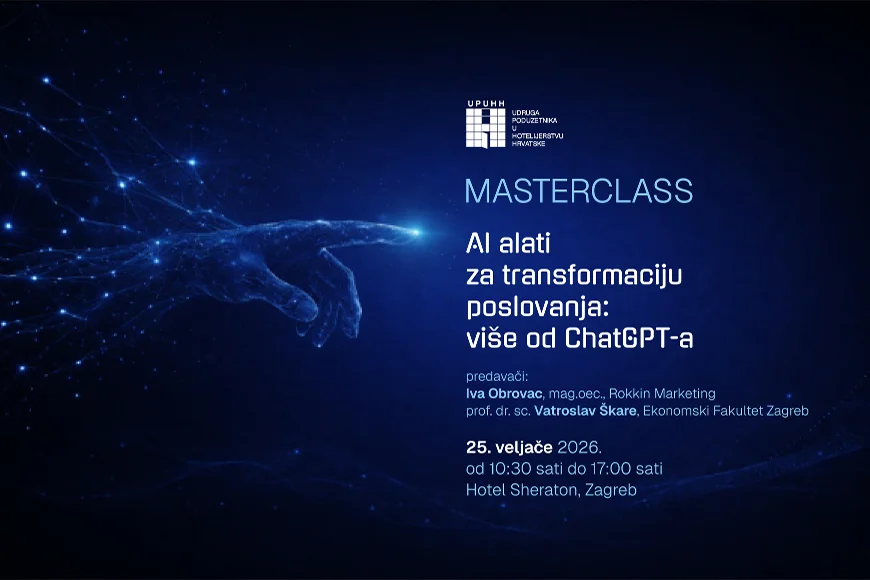 Održan Masterclass: AI alati za transformaciju poslovanja: više od ChatGPT-a 7 UPUHH Masterclass AI alati za transformaciju poslovanja 870x580 1