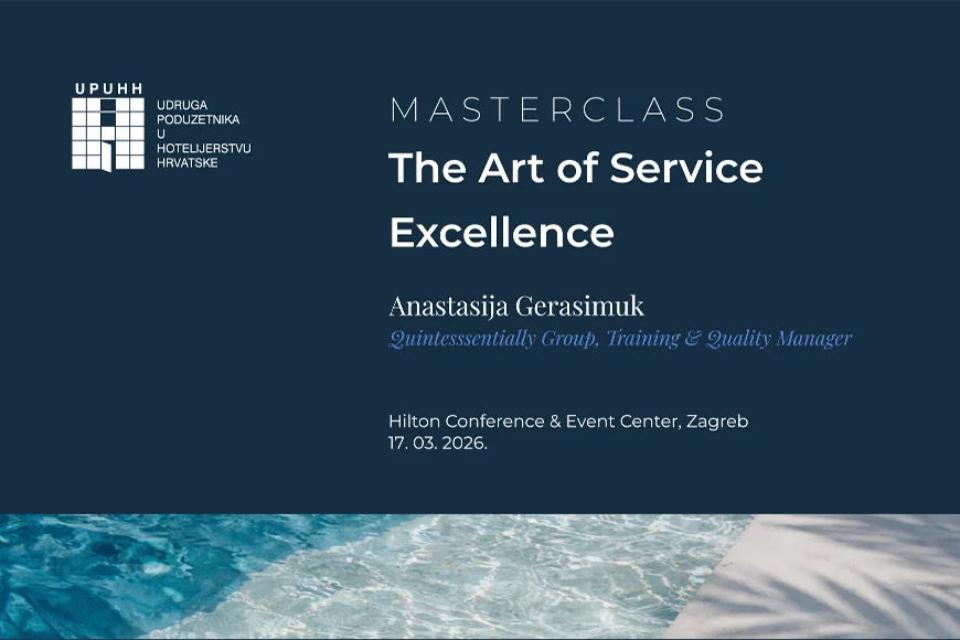 Održan masterclass: The Art of Service Excellence 5 live edukacija the art of service