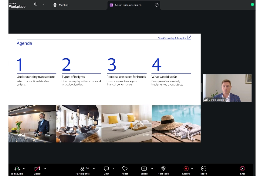 Održan webinar: Data-Driven Decision Making for Hotels 2 visa webinar