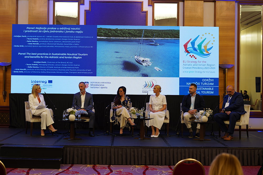 Na putu prema održivom nautičkom turizmu: uskoro izdašne potpore za zelenu turističku flotu i dekarbonizaciju hrvatske plovne turističke infrastrukture 1 Konferencija Nautički turizam 2